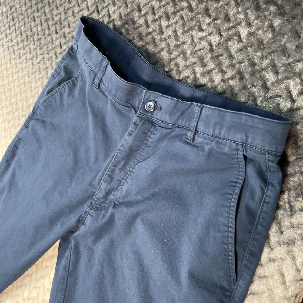 FootJoy Mens Pants 33X32(30") Navy Blue Tour Athletic Fit Performance Golf FJ - Picture 3 of 11